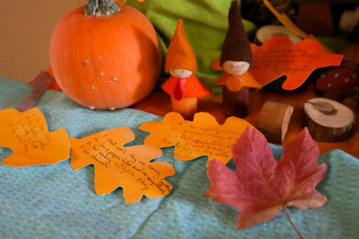 Sparkle Crafts: Gratitude Leaves