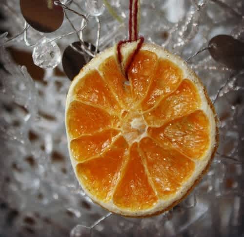 Sparkle Crafts: Sparkling Fruit Ornaments