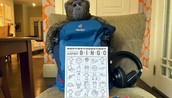 Airport Bingo - with Monkey