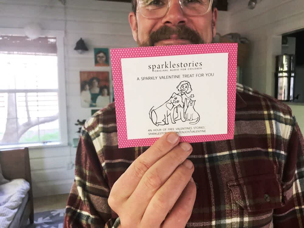 Printable Sparkle Valentine's Day Cards — Sparkle Stories