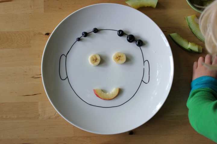 Sparkle Craft: Funny Food Faces
