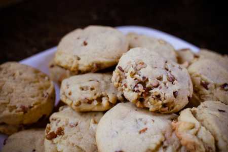 Browned Butter Hickory Nut Shortbreads