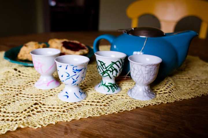 sparkle craft: scribbled tea cups