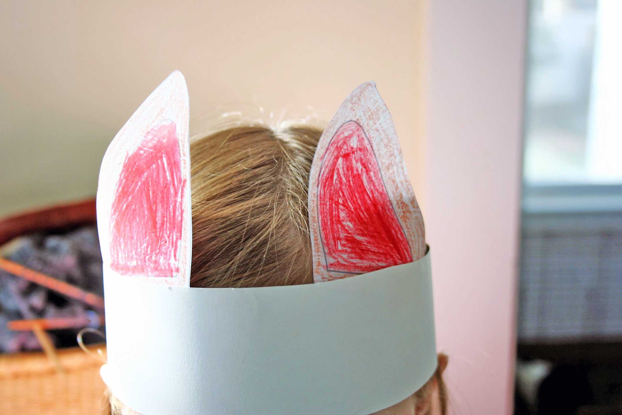 sparkle crafts paper animal ears — Sparkle Stories