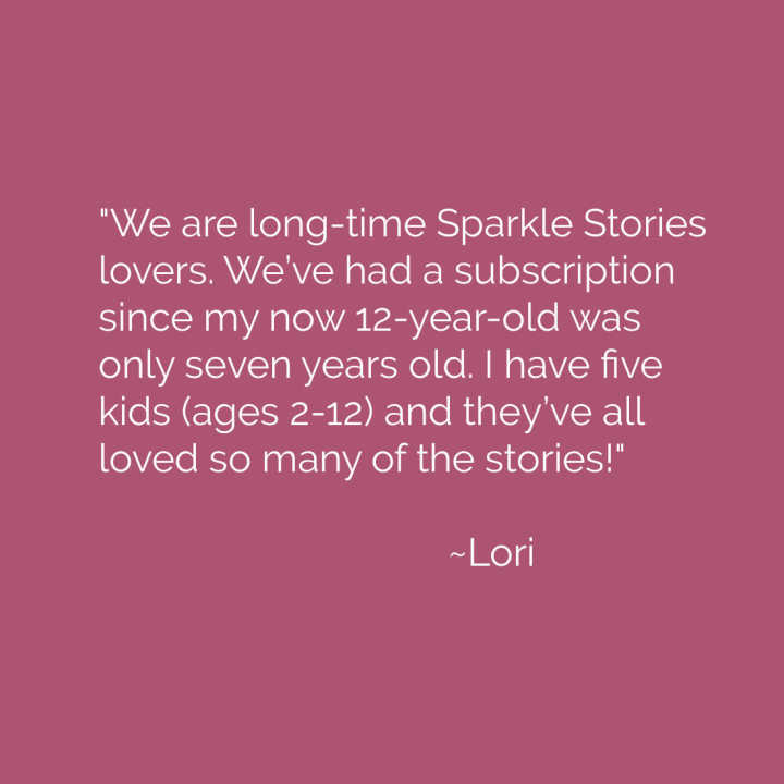 Friday's Kind Words: Long-Time Sparkle Stories Lovers