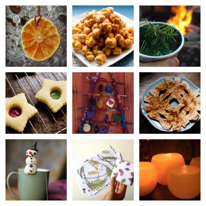 NINE Sparkle Crafts and Recipes for Advent