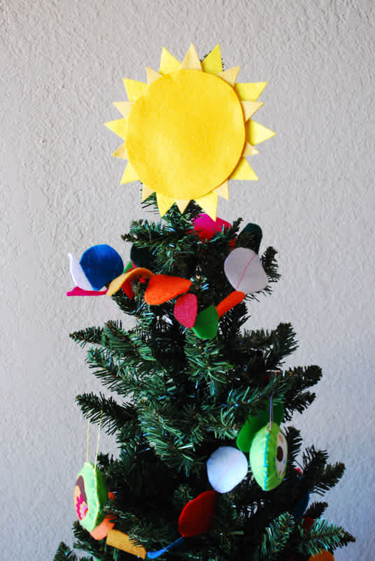 Sparkle Craft: Solstice Sun Tree Topper