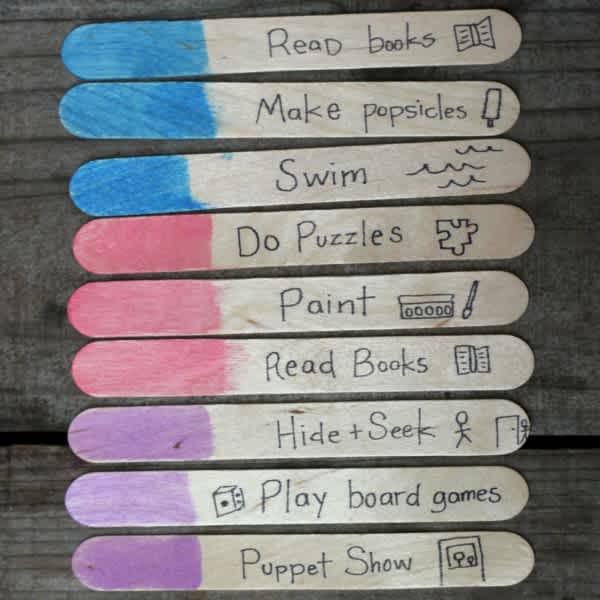 Sparkle Crafts: Activity Inspiration Sticks — Sparkle Stories