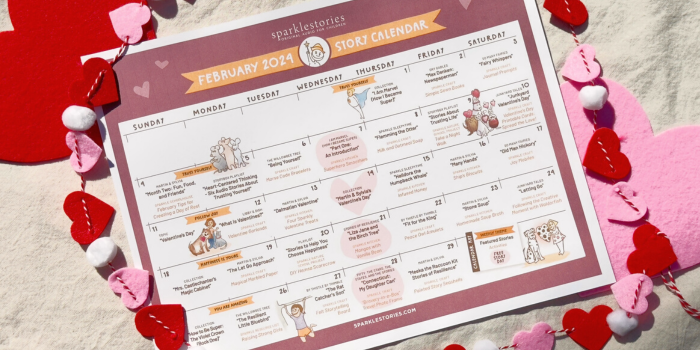 February 2024 Story Calendar