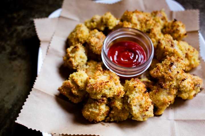 sparkle kitchen: quinoa chicken nuggets