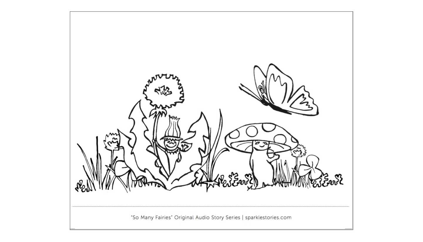 Sparkle Gift Subscriptions! Coloring Page Printables and a Big Ole