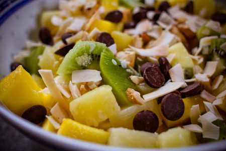 sparkle kitchen: spider monkey fruit salad
