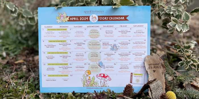 The April 2024 Story Calendar