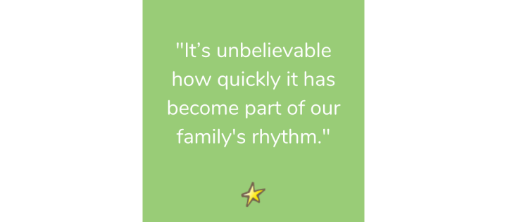 Friday's Kind Words: Our Family's Rhythm