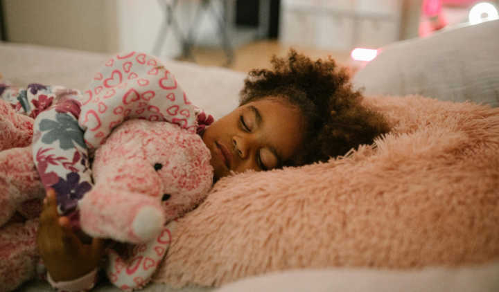 girl child resting sleeping pexels-rdne-10566196