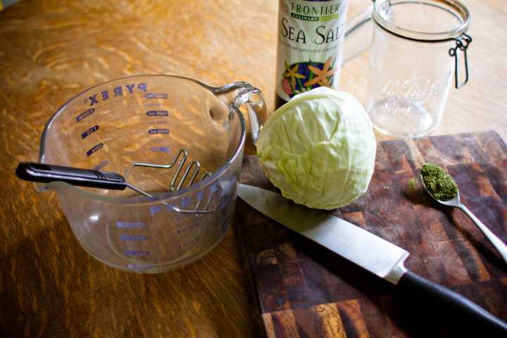 Sparkle Kitchen: Homemade Sauerkraut — Sparkle Stories