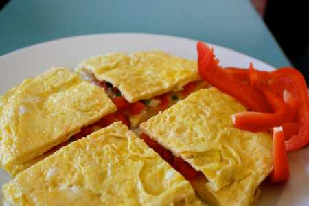 Sparkle Kitchen: Wagonwheel Omelette