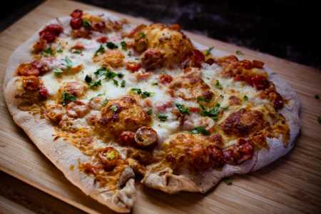 sparkle kitchen: grilled pizza