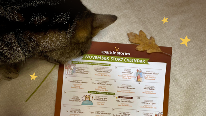 November 2025 Story Calendar 