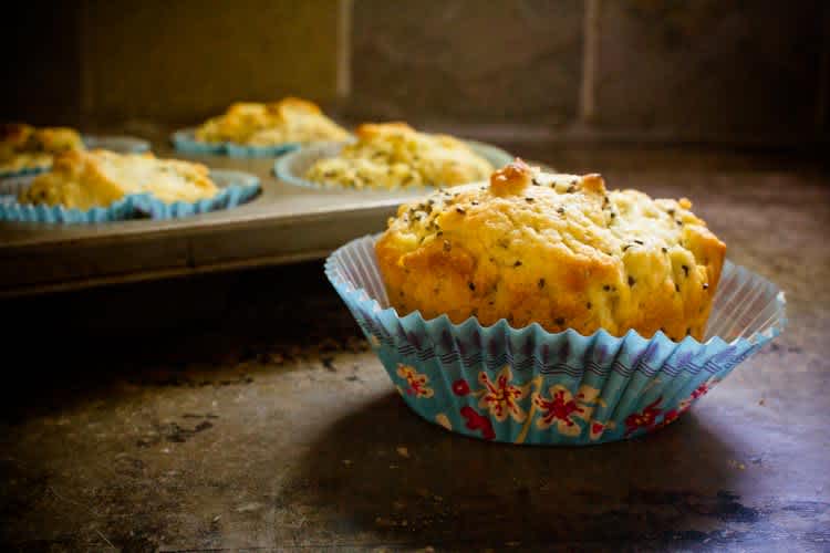 Sparkle Kitchen: Lemon Ginger Chia Muffins — Sparkle Stories