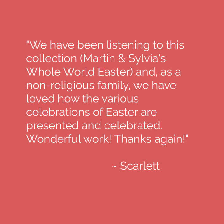 Friday's Kind Words: Whole World Easter