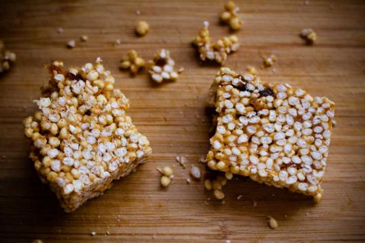 sparkle kitchen: millet crispy treats