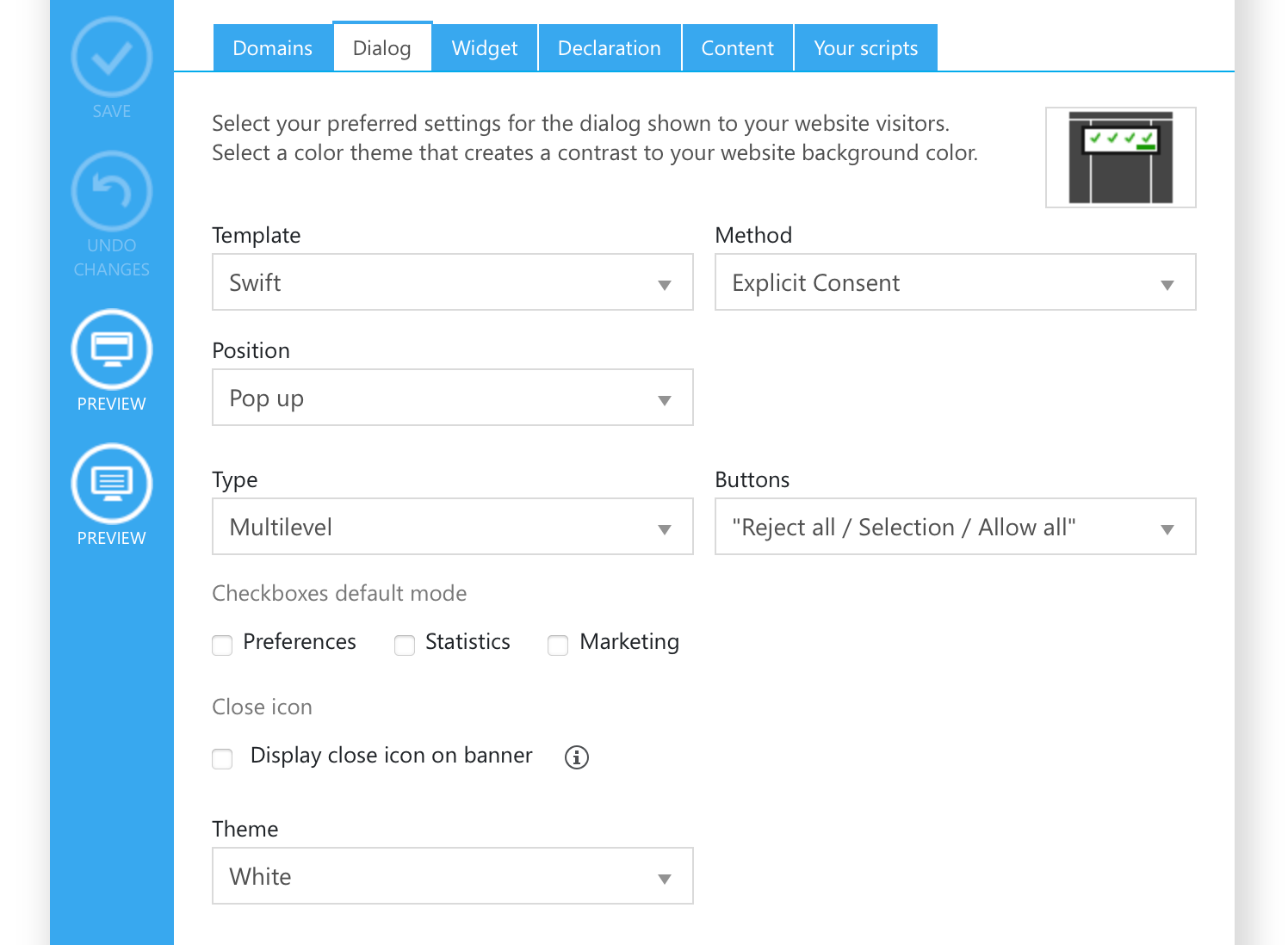 CB Dialog bannerdesign