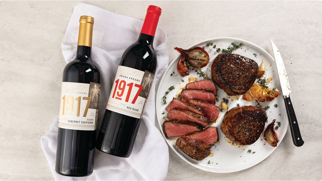 About Omaha Steaks Wine