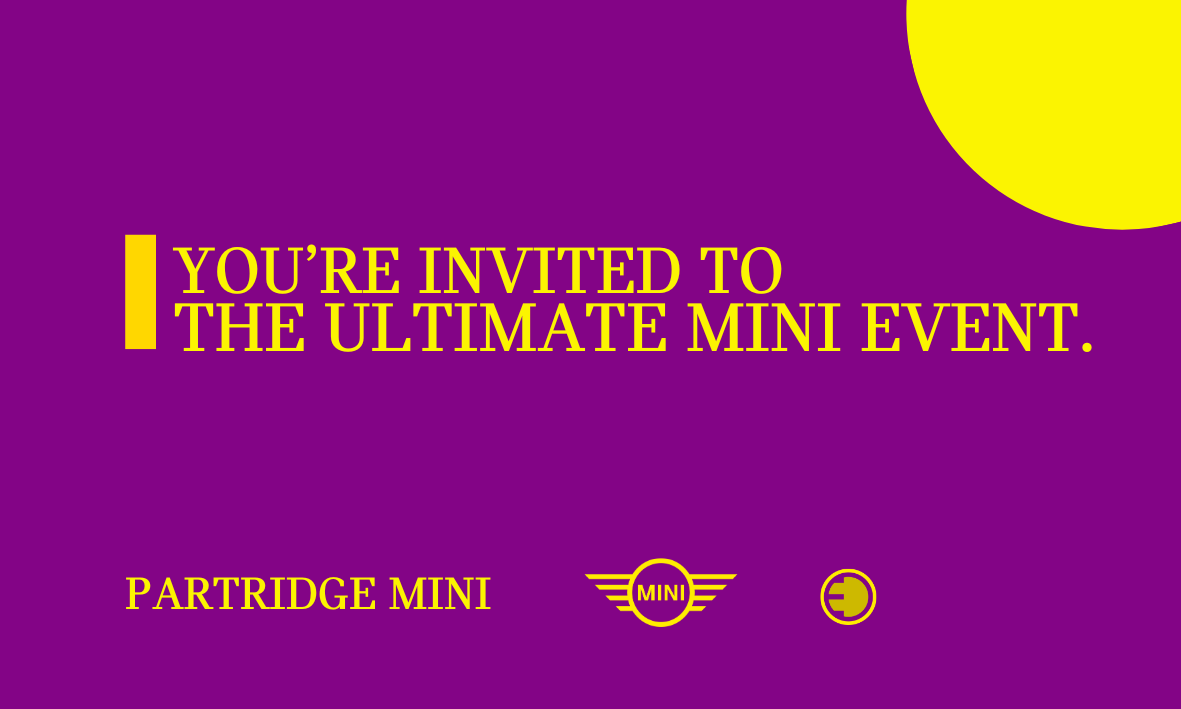 THE ULTIMATE MINI EVENT  WHERE BIG SAVINGS MEET SMALL BUT MIGHTY VEHICLES.