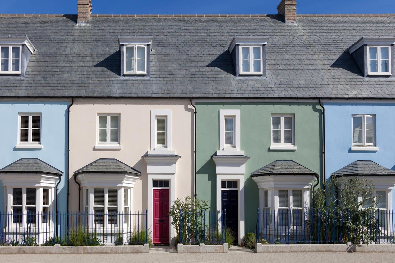 Colourful houses