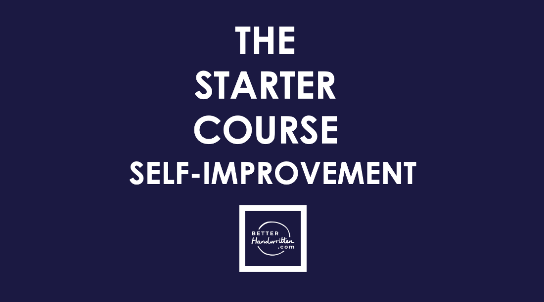 Starter Course Self-Improvement