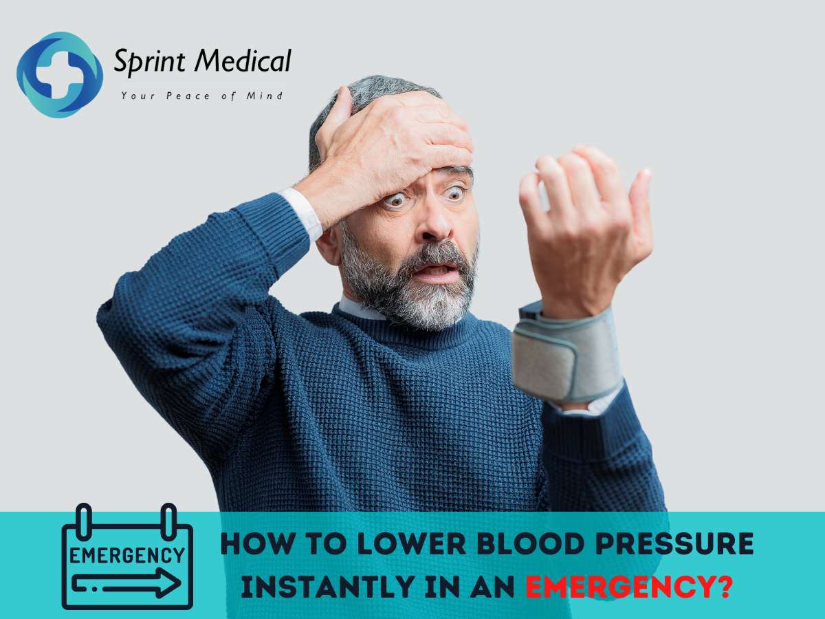 How to Lower Blood Pressure Instantly in an Emergency