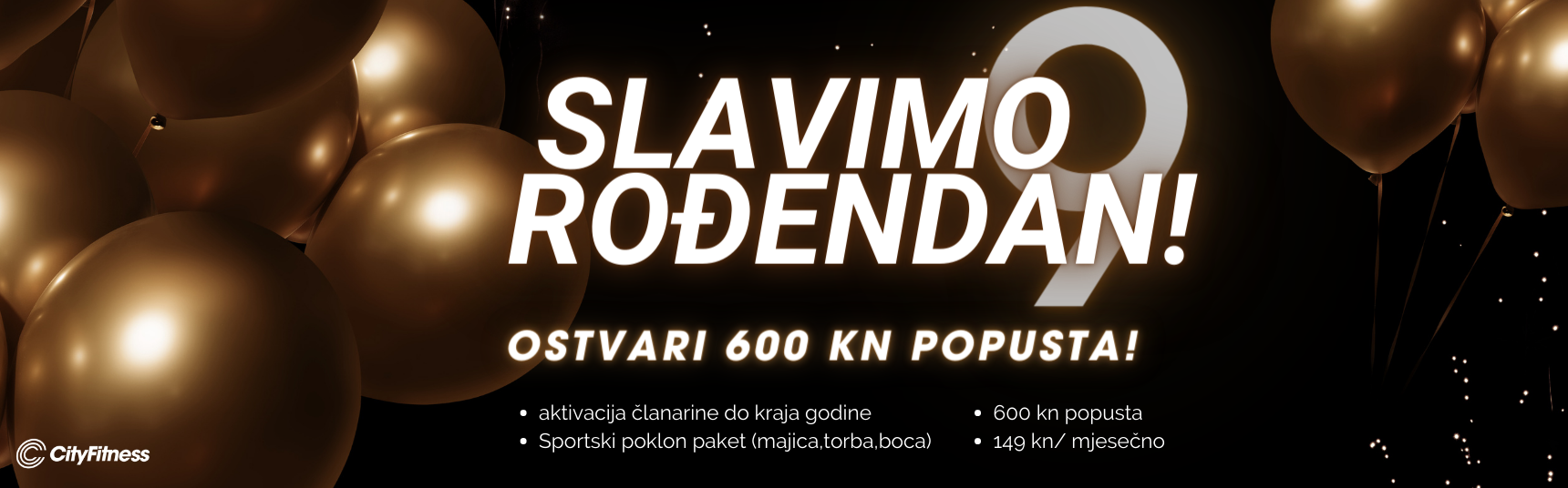 City Fitness 9. Rođendan!