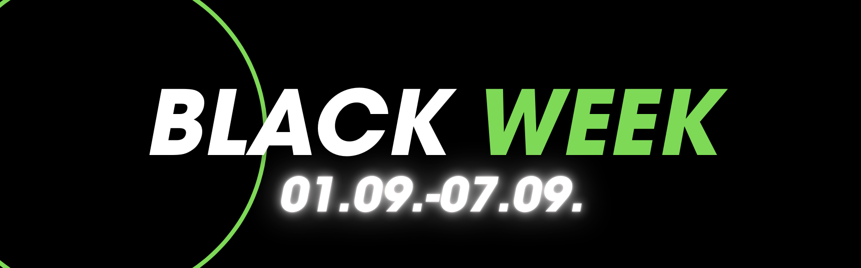 BLACK WEEK JE OPET TU – JESENSKI RESTART ZA SAMO 33€!