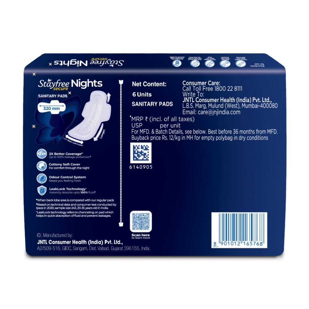 Stayfree® Secure Nights - Image 2 - Stayfree - hi-IN