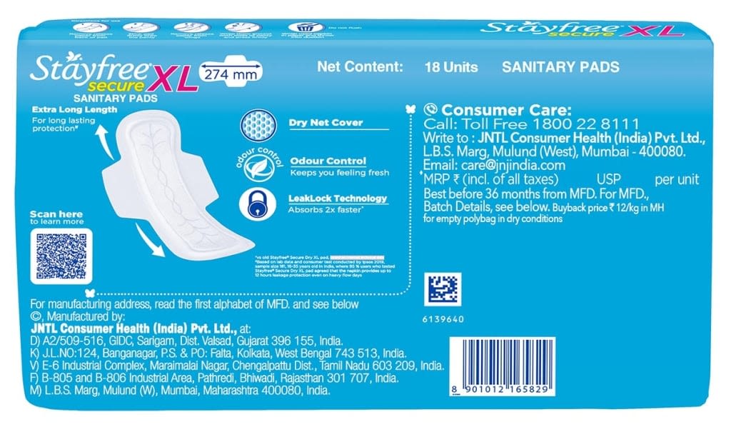 Stayfree® Secure Dry XL - Image 2 - Stayfree - en-IN