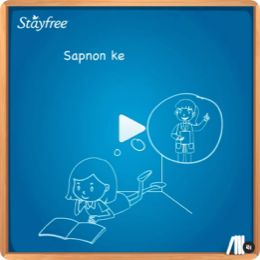 Follow us on @stayfreeindia - Card 4 Story of girl transition to adult