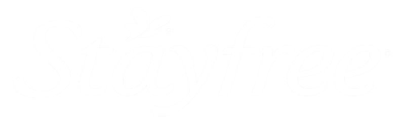 Stayfree® India White Logo