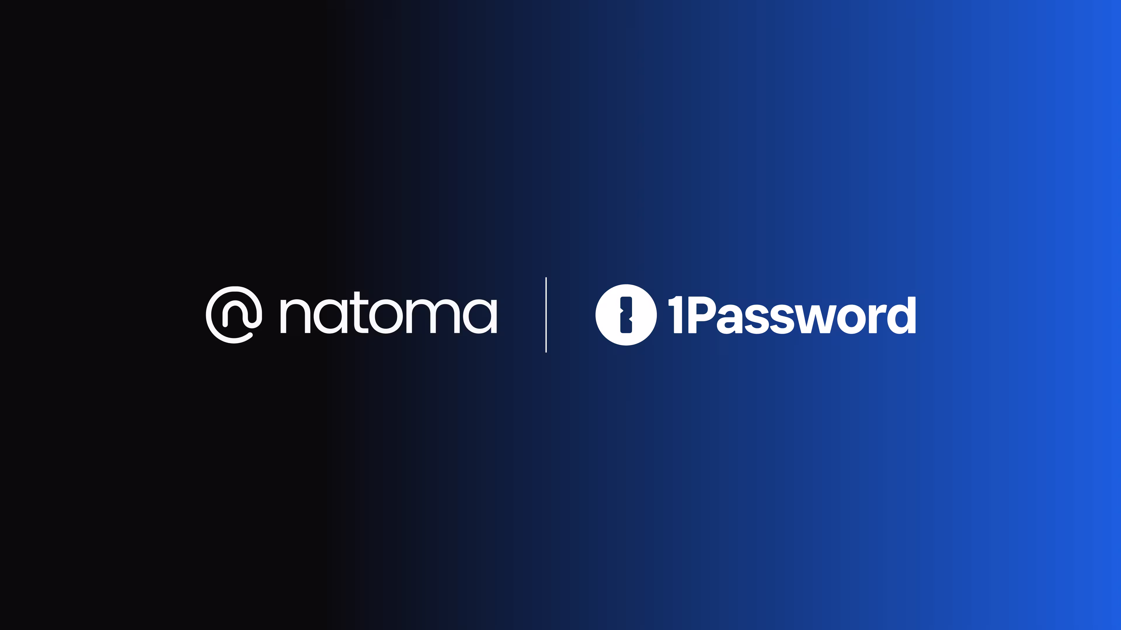 Natoma and 1Password logos