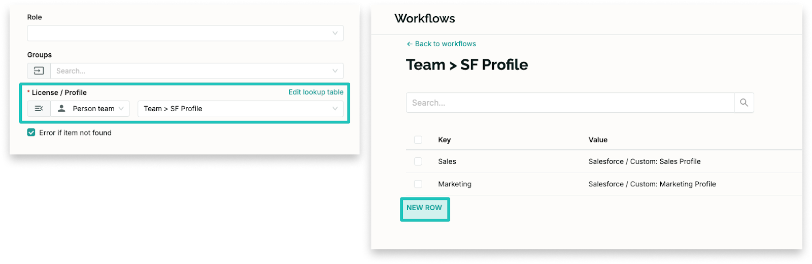 SaaS Manager workflows