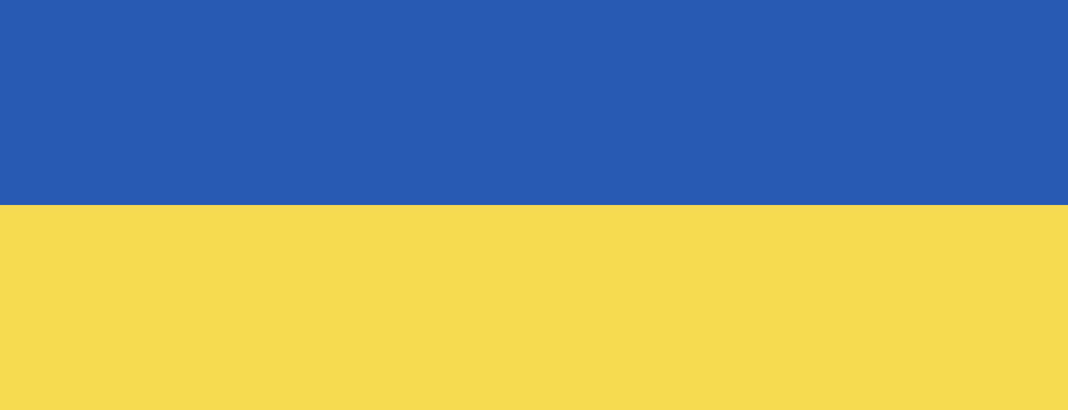 A message of solidarity for Ukraine