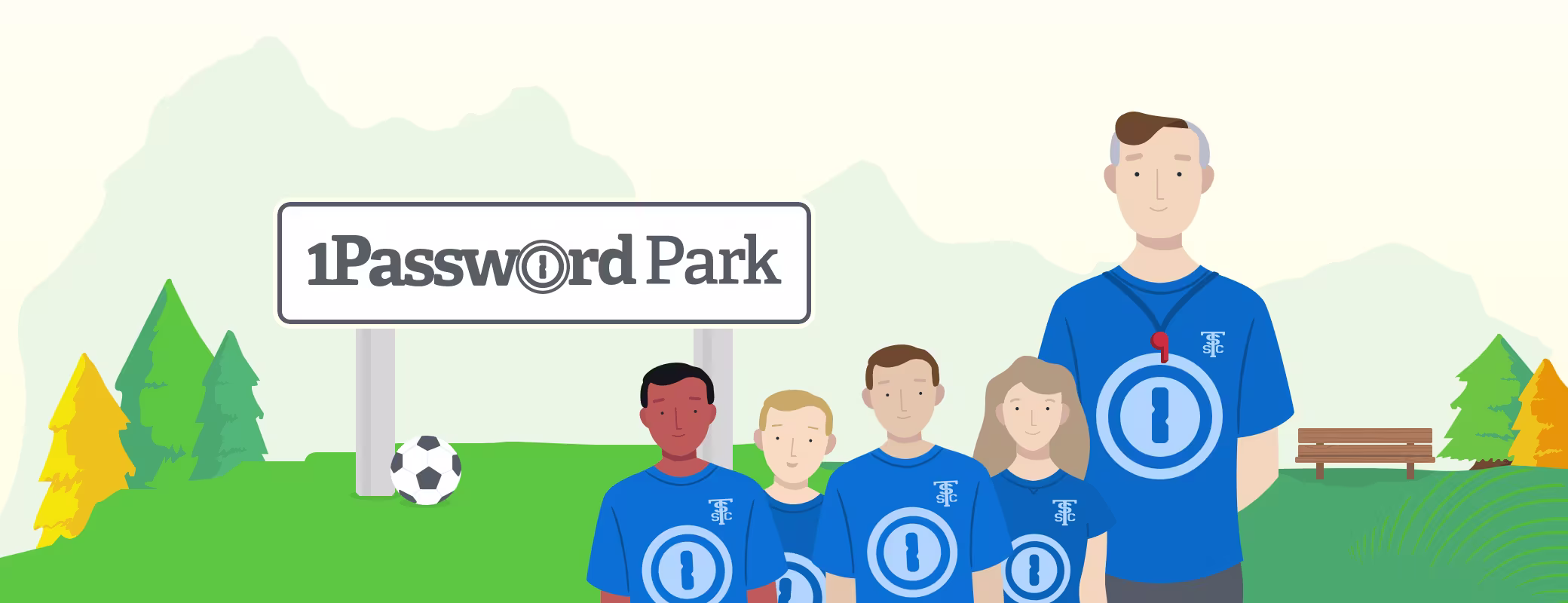 Let's all go to the park - introducing 1Password Park