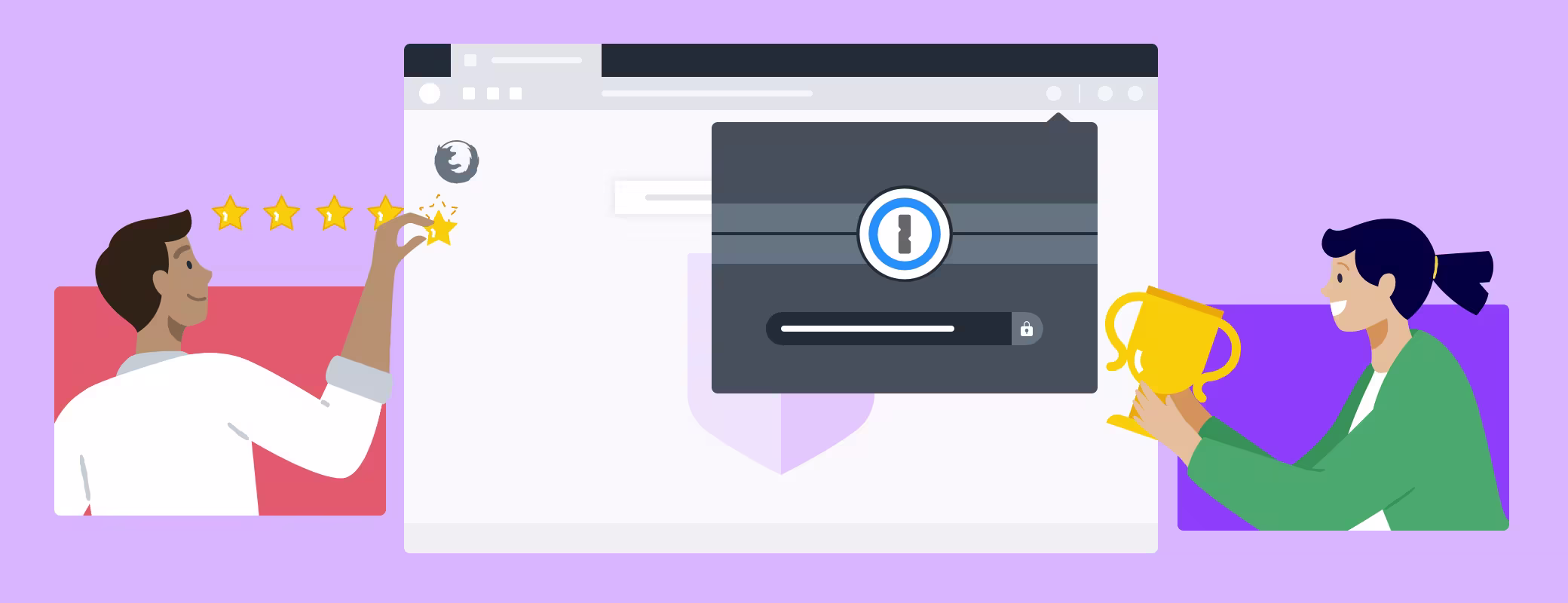 Mozilla has selected 1Password X as a Recommended Extension for Firefox