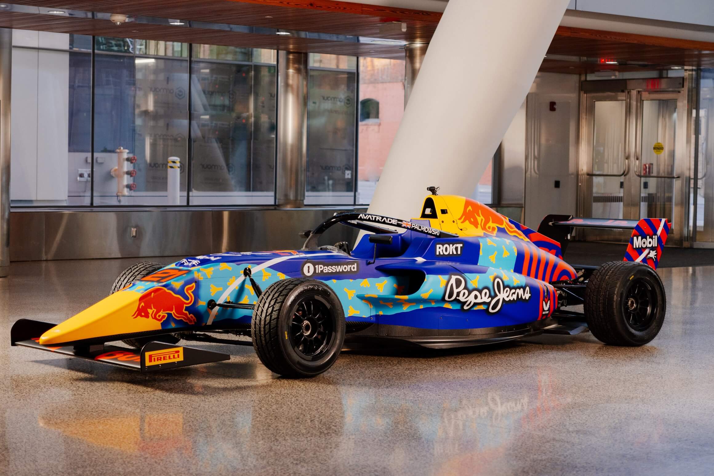 A photo of the entire car.