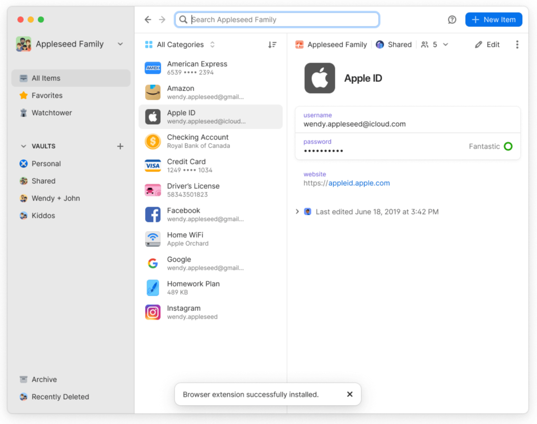 Access is fully restored once the extension is active.