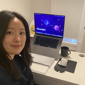 A headshot of Mave Hur, a Developer Intern at 1Password