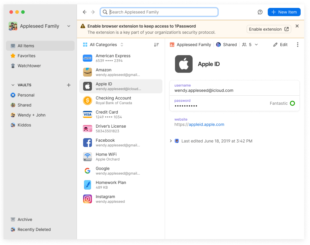Grace period banner while the check is snoozed.