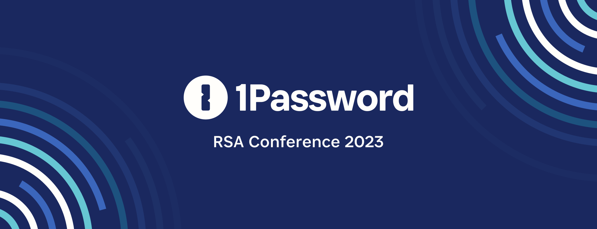 Hey, we're at RSA! | 1Password
