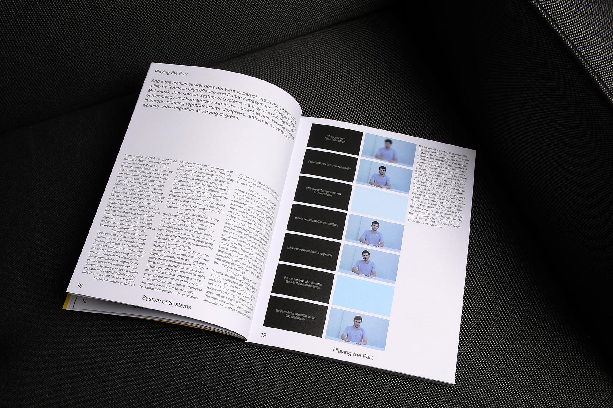 'Playing the Part'. Credit: Contra Journal