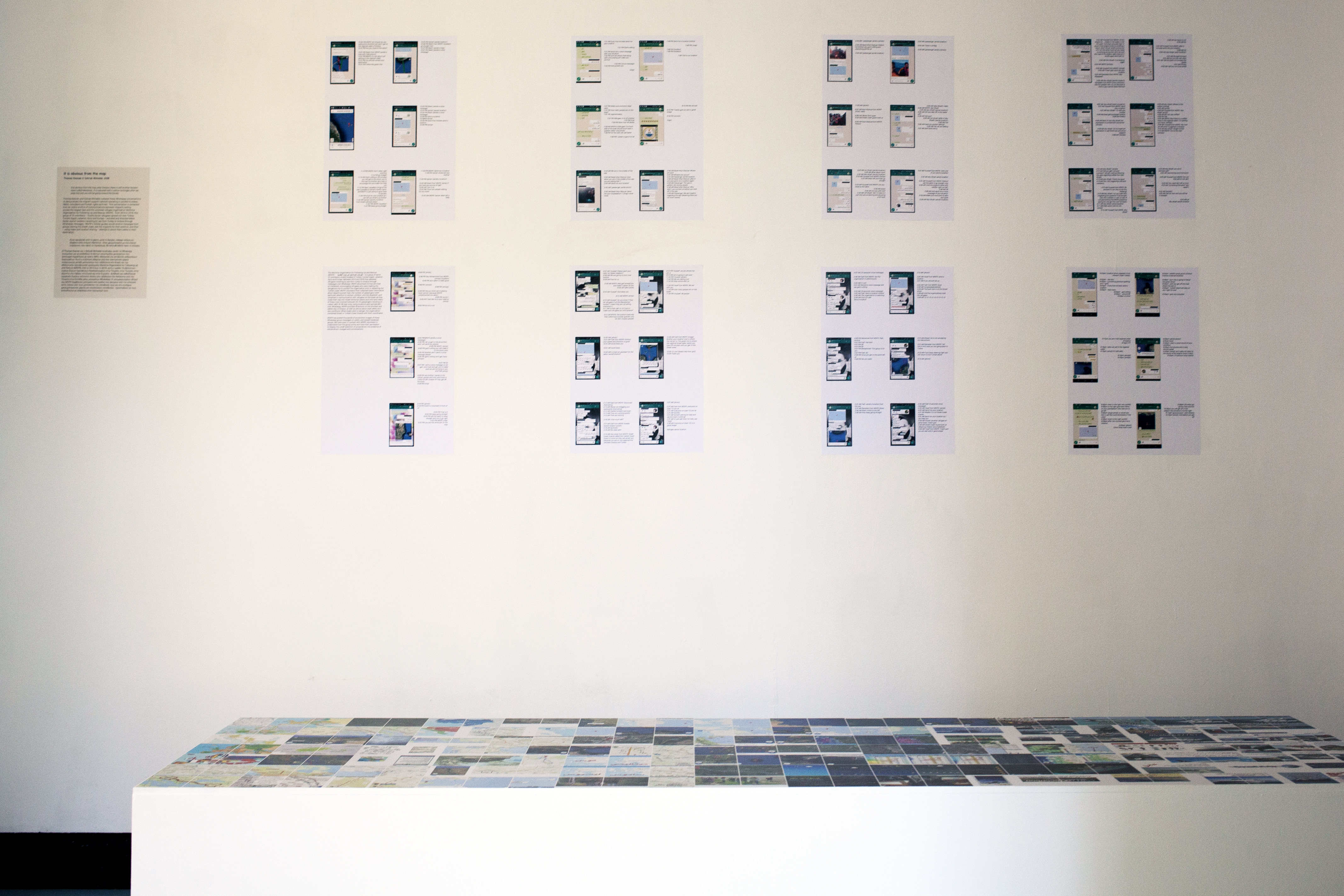 'It is obvious from the map', Thomas Keenan and Sohrab Mohebbi